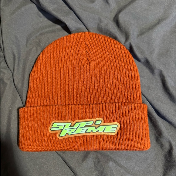 Beanie Hats Orange Supreme Beanie Supreme Orange Beanie